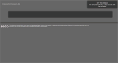Desktop Screenshot of mearafinnegan.de